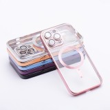 ELECTRO MAG COVER case compatible with MagSafe for IPHONE SE 2025 rose