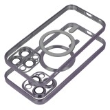 ELECTRO MAG COVER case compatible with MagSafe for SAMSUNG A54 black