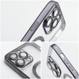 ELECTRO MAG COVER case compatible with MagSafe for SAMSUNG A54 black