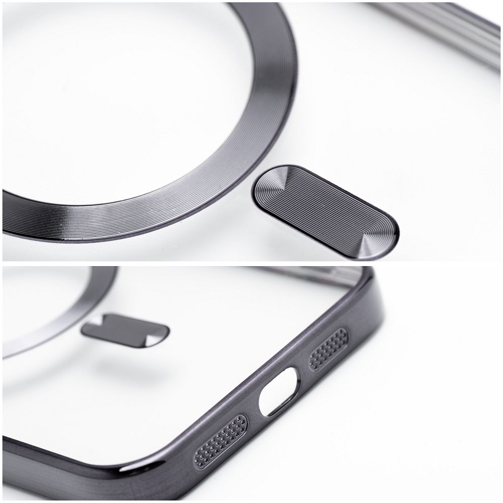 ELECTRO MAG COVER case compatible with MagSafe for SAMSUNG A54 black