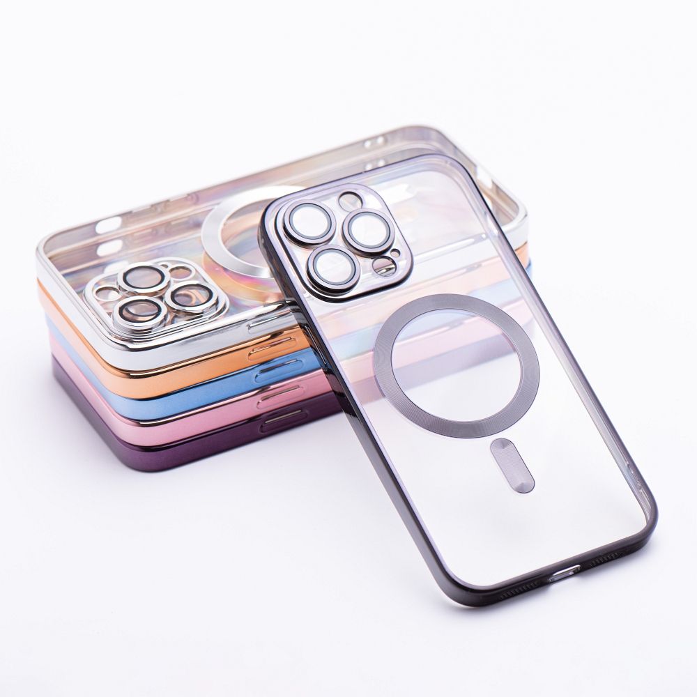 ELECTRO MAG COVER case compatible with MagSafe for SAMSUNG A54 black