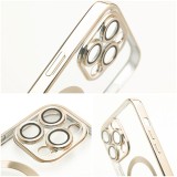 ELECTRO MAG COVER case compatible with MagSafe for SAMSUNG A54 gold