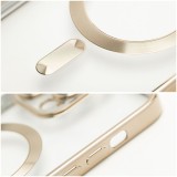 ELECTRO MAG COVER case compatible with MagSafe for SAMSUNG A54 gold
