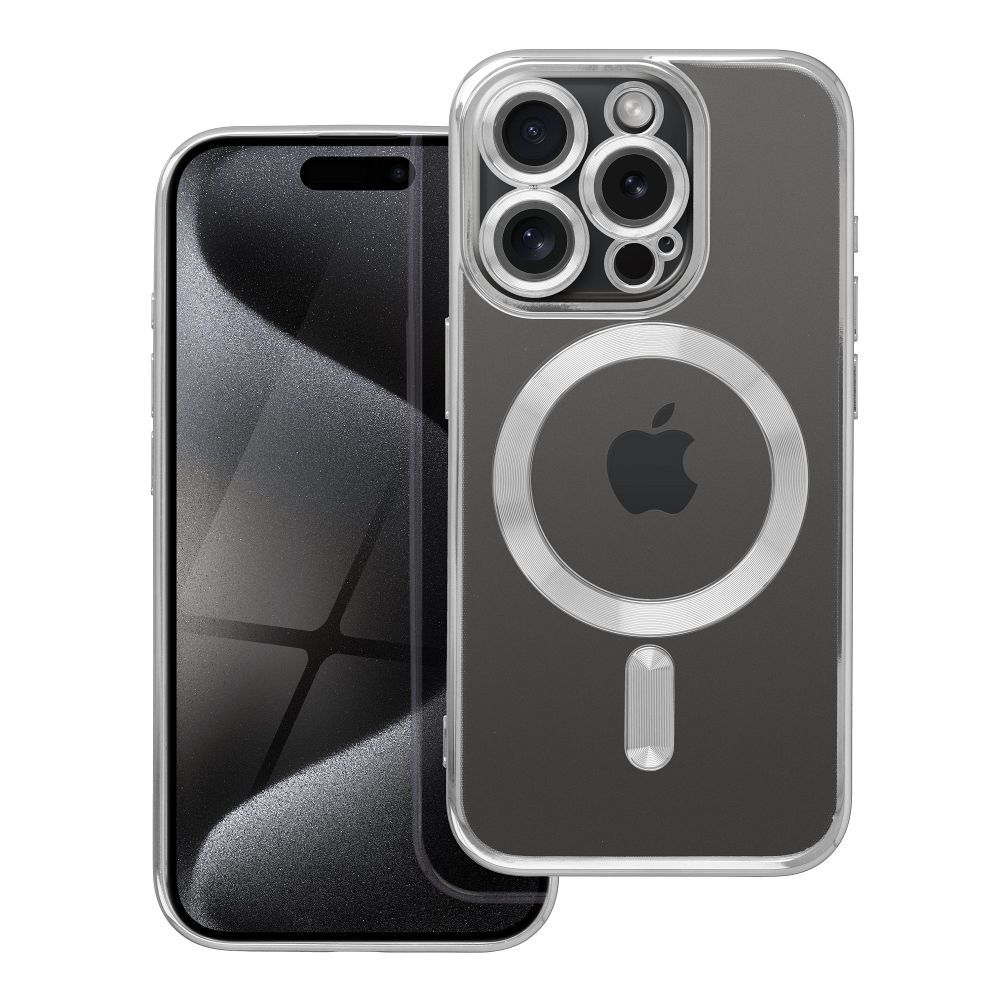 Zadní kryt ELECTRO MAG COVER case s MagSafe pro Samsung Galaxy A26, titanium 