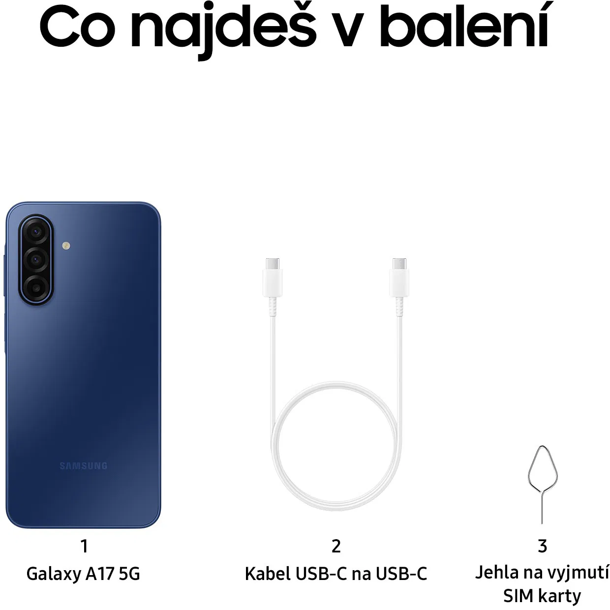 Samsung Galaxy A17 5G (SM-A176) 4GB/128GB Modrá