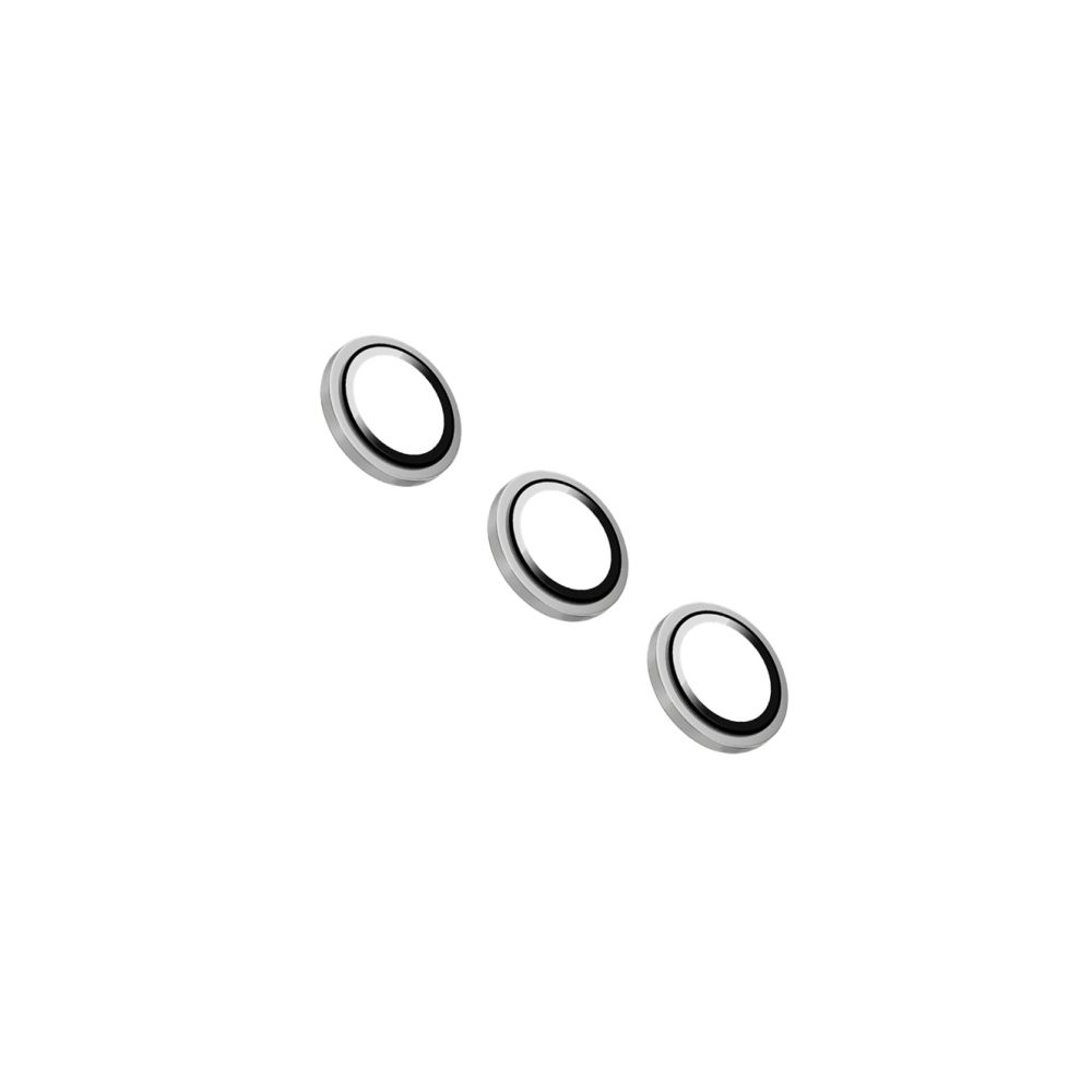 Ochranná skla čoček fotoaparátů FIXED Camera Glass pro Samsung Galaxy A16 4G/5G, stříbrná