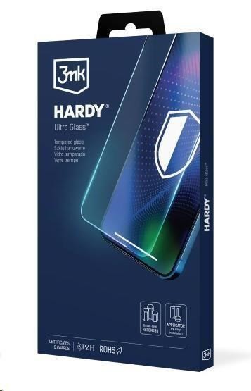 Tvrzené sklo 3mk HARDY® Ultra Glass™ pro Apple iPhone 17/16 Pro