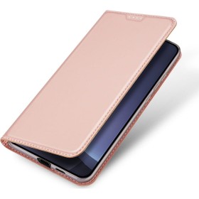 Flipové pouzdro DUX DUCIS wallet case SKIN PRO pro Samsung Galaxy S25 Edge, růžová