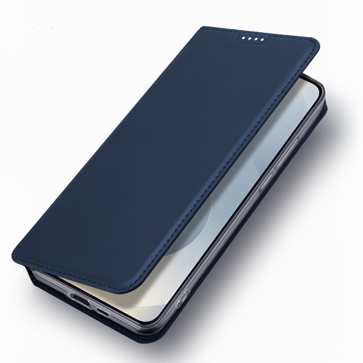 DUX DUCIS wallet case SKIN PRO for SAMSUNG S25 Edge blue