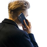 Flipové pouzdro DUX DUCIS wallet case SKIN PRO pro Samsung Galaxy A26 5G, modrá