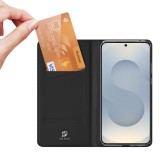 Flipové pouzdro DUX DUCIS wallet case SKIN PRO pro Samsung Galaxy A26 5G, černá