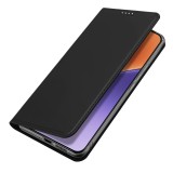 DUX DUCIS wallet case SKIN PRO for XIAOMI 15 black