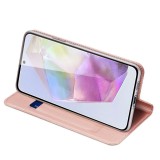 DUX DUCIS wallet case SKIN PRO for SAMSUNG A36/56 5G rose