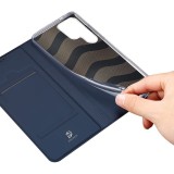 DUX DUCIS wallet case SKIN PRO for SAMSUNG S25 Ultra blue
