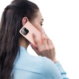 DUX DUCIS wallet case SKIN PRO for IPHONE 14 Pro rose