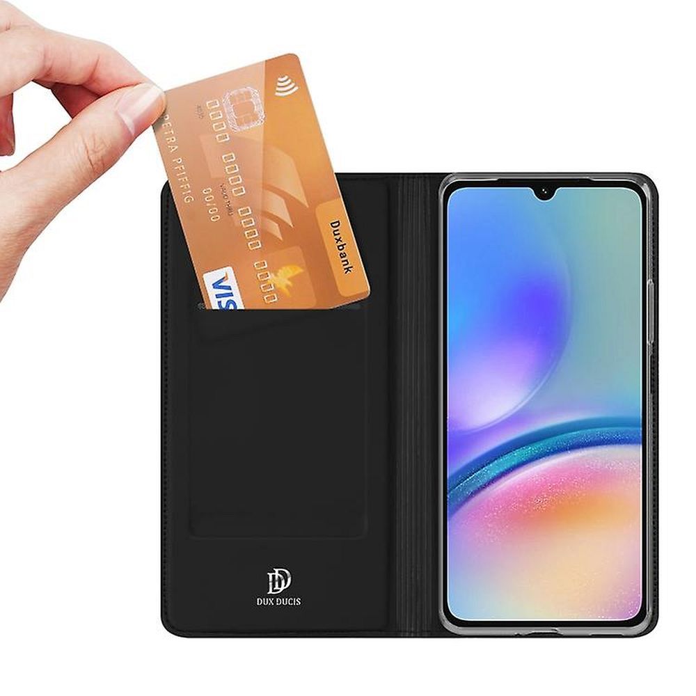 DUX DUCIS wallet case SKIN PRO for SAMSUNG A05s black