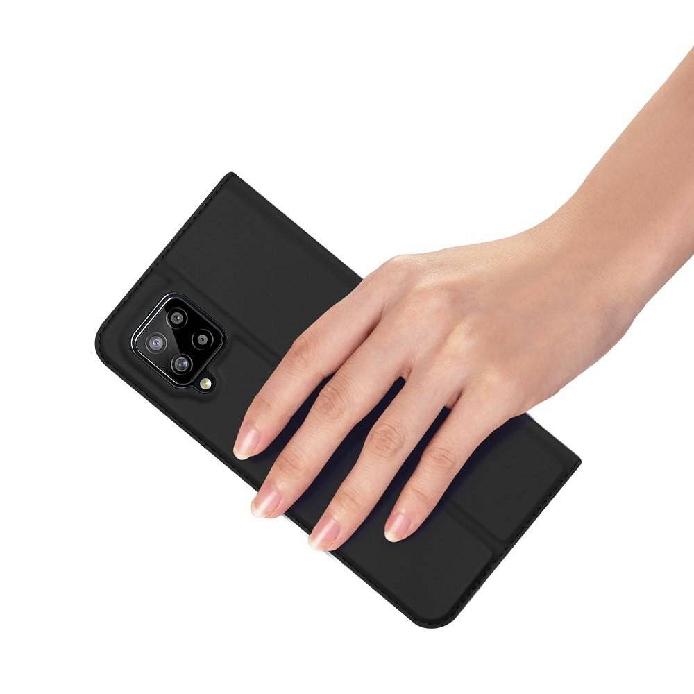 DUX DUCIS wallet case SKIN PRO for SAMSUNG A55 black