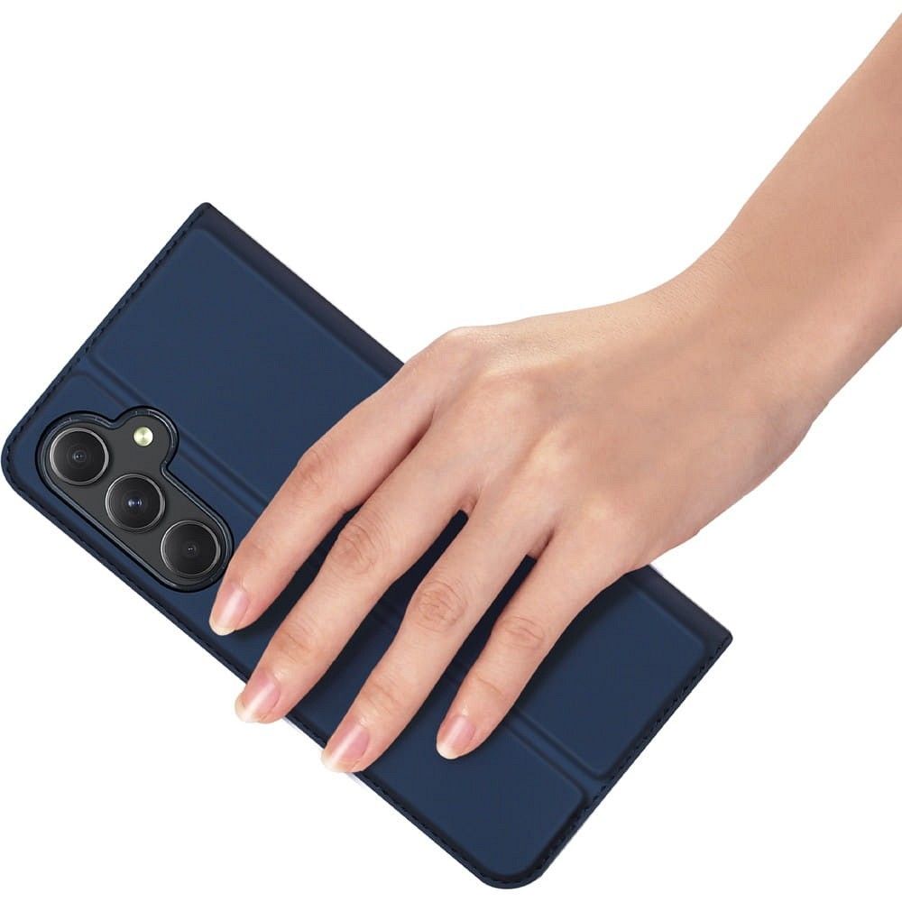 DUX DUCIS wallet case SKIN PRO for SAMSUNG A35 blue