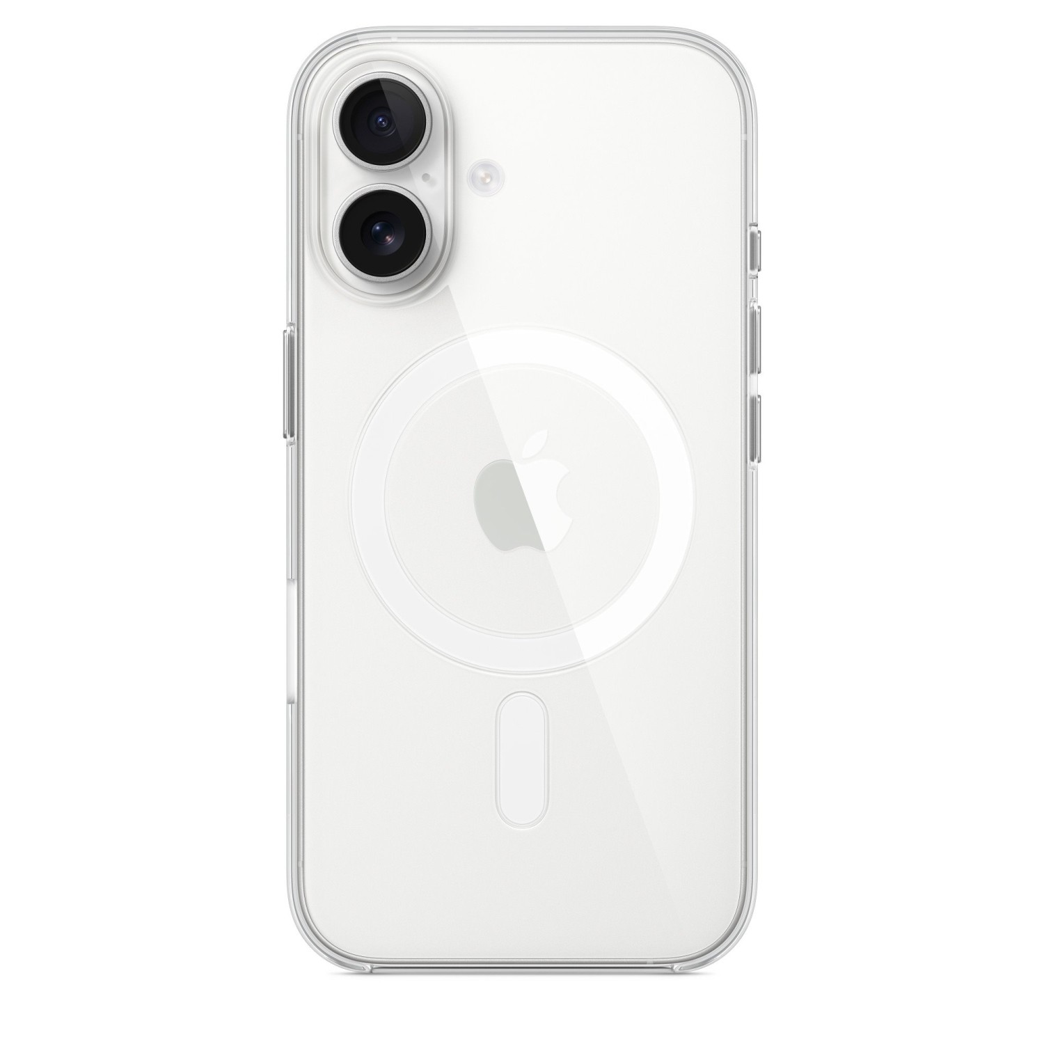 Silikonový kryt MA6A4ZM/A Apple vč. Magsafe pro Apple iPhone 16, transparentní
