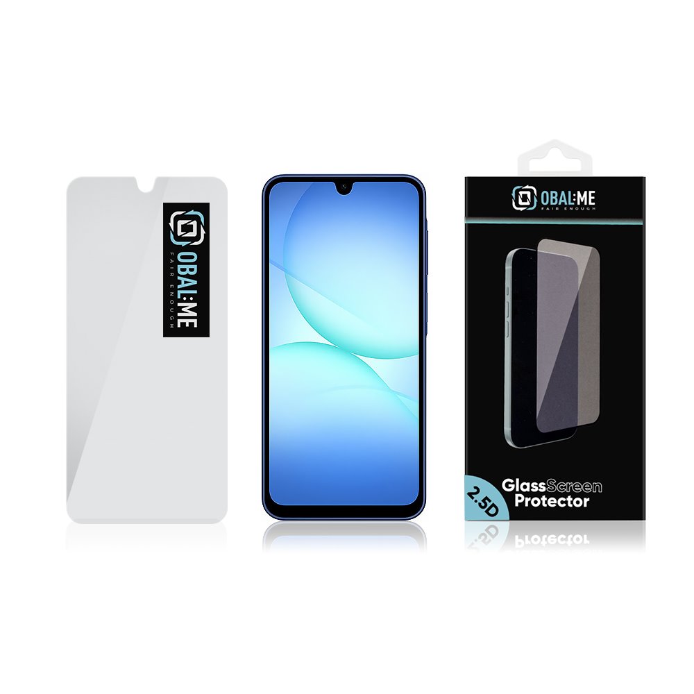 OBAL:ME 2.5D Tvrzené Sklo pro Samsung Galaxy A17 4G/5G Clear