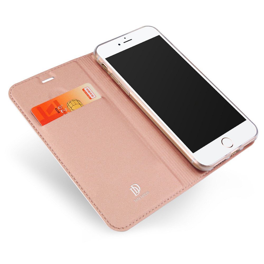 DUX DUCIS wallet case SKIN PRO for SAMSUNG A25 5G rose