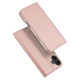 DUX DUCIS wallet case SKIN PRO for IPHONE 16 rose