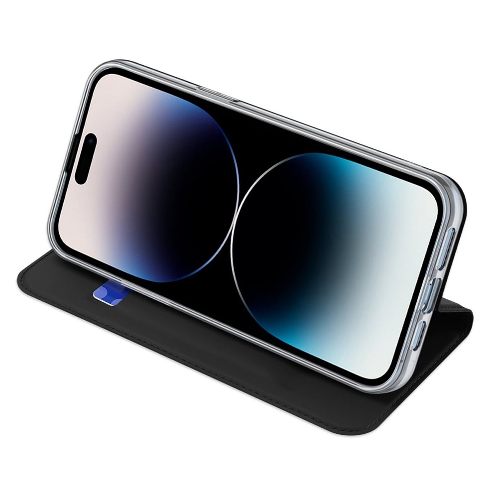 DUX DUCIS wallet case SKIN PRO for IPHONE 15 Pro Max black