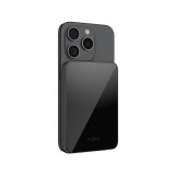 Powerbanka FIXED MagZen 10 Crystal s bezdrátovým nabíjením se standardem Qi2 a podporou MagSafe, 10 000 mAh, černá