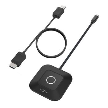 Bezdrátový HDMI Adaptér FIXED AirLink, 100W, PD 3.0, černá
