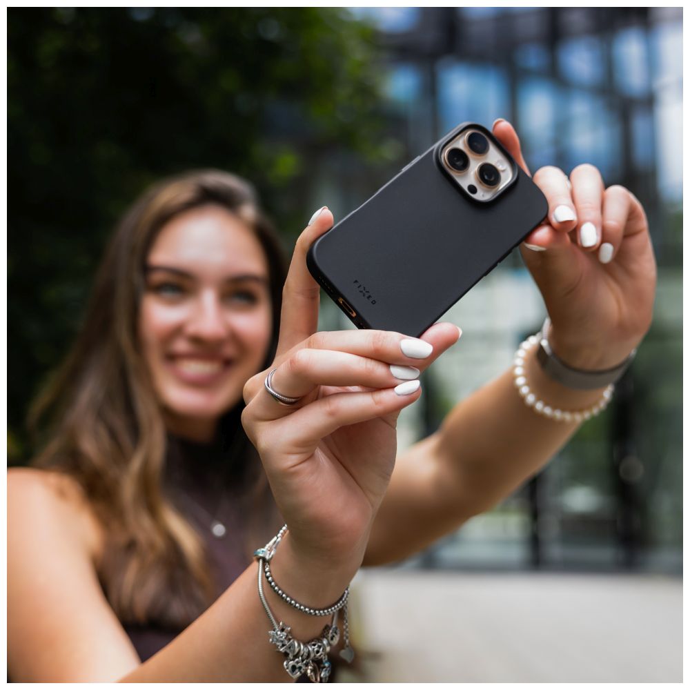TPU gelový kryt FIXED ReStory pro Samsung Galaxy A56 5G, černý