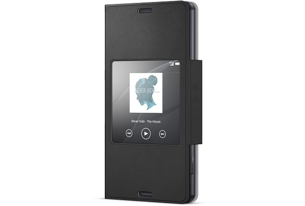 SCR26 Sony Smart Cover pro Xperia Z3 Compact Black