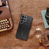 GENTLEMAN MAG COVER Case compatible with MagSafe for SAMSUNG S25 FE black
