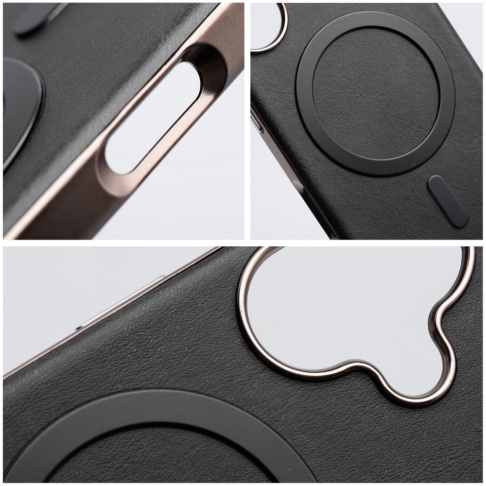 GENTLEMAN MAG COVER Case compatible with MagSafe for SAMSUNG S25 FE black