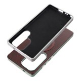 GENTLEMAN MAG COVER Case compatible with MagSafe for SAMSUNG A07 brown