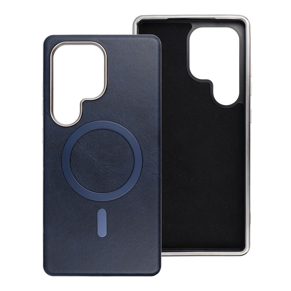 GENTLEMAN MAG COVER Case compatible with MagSafe for SAMSUNG A07 navy blue