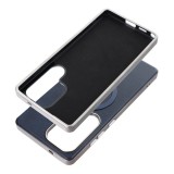 GENTLEMAN MAG COVER Case compatible with MagSafe for SAMSUNG A17 navy blue