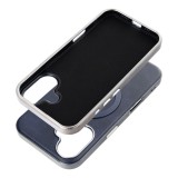 GENTLEMAN MAG COVER Case compatible with MagSafe for IPHONE 16 navy blue