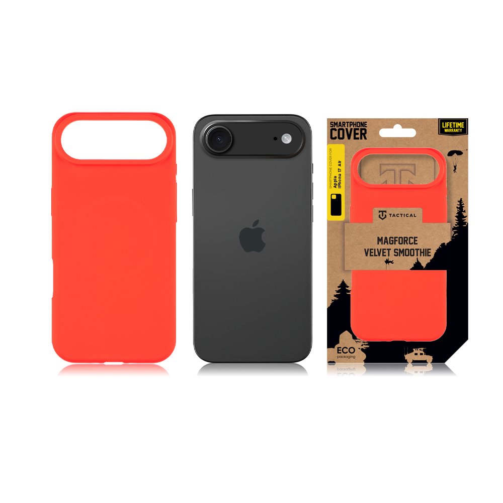 Tactical MagForce Velvet Smoothie Kryt pro Apple iPhone 17 Air Chilli