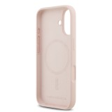Karl Lagerfeld Liquid Silicone Karl and Choupette MagSafe Zadní Kryt pro iPhone 17 Pink