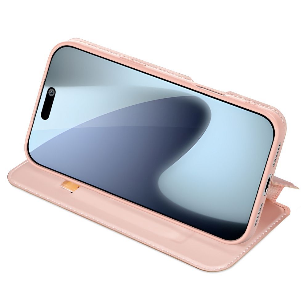 DUX DUCIS wallet case SKIN PRO for IPHONE 17 PRO rose