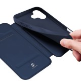DUX DUCIS wallet case SKIN PRO for IPHONE 17 blue