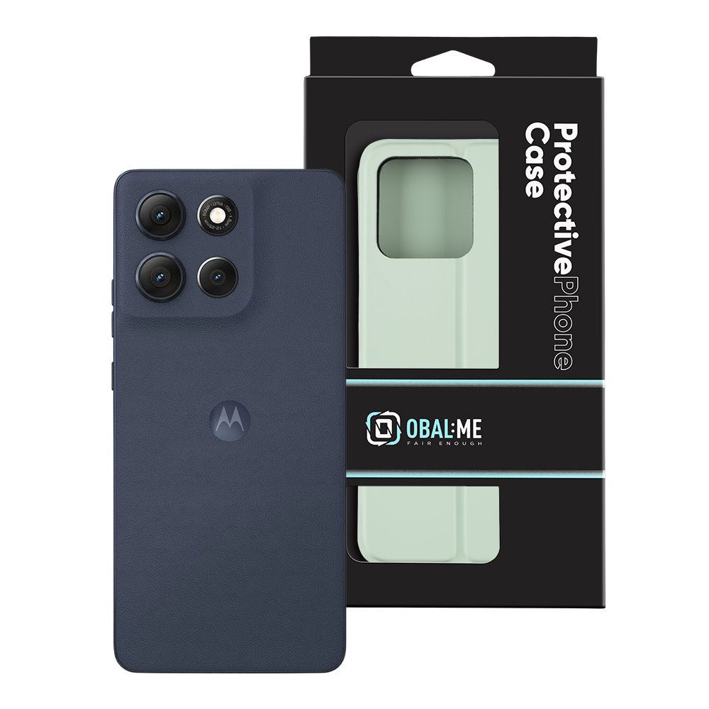 OBAL:ME SmoothTouch Pouzdro pro Motorola G86/G86 Power Mint Green