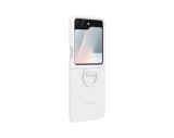EF-PF741TWE Samsung Silikonový Kryt s Kroužkem pro Galaxy Z Flip 6/7 FE White