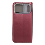 SMART MAGNETO Book case for IPHONE 17 Pro Max burgundy