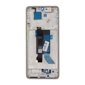 LCD display + dotyková deska + přední kryt pro Xiaomi Redmi Note 14S, black (Service Pack)