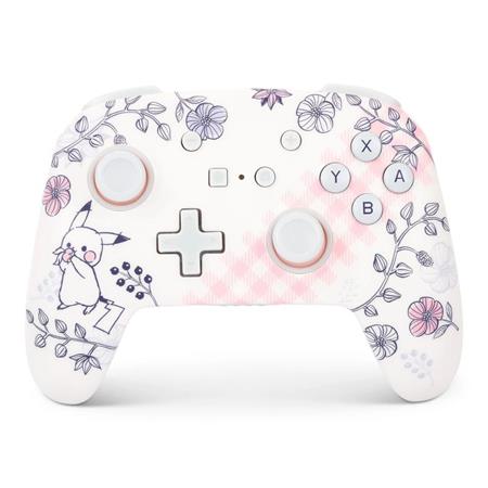PowerA Enhanced Nabíjecí bezdrátový herní ovladač pro Nintendo Switch - Pokémon Pikachu Garden