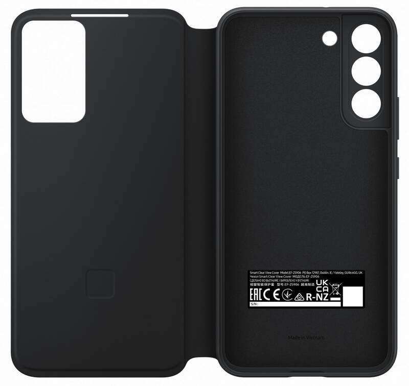 EF-ZS906CBE Samsung Clear View Pouzdro pro Galaxy S22+ Black