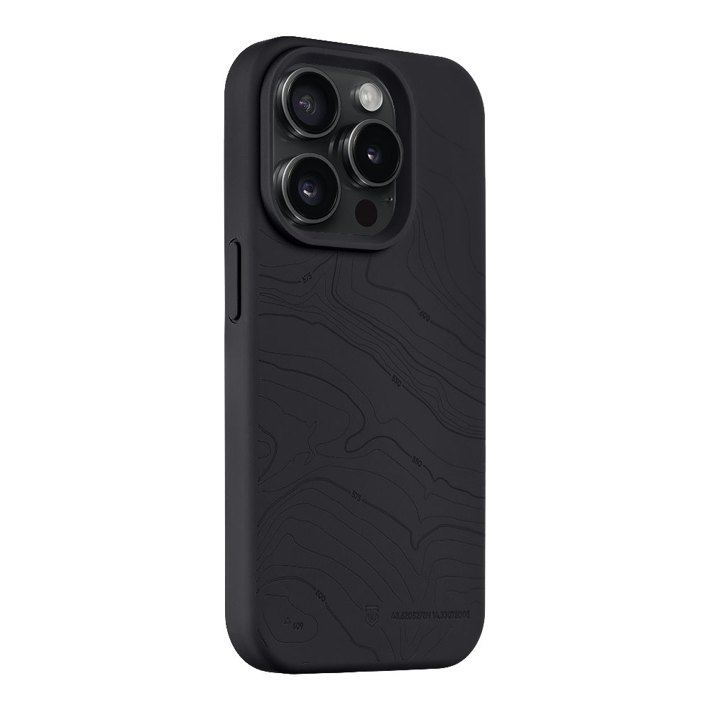 Tactical MagForce Beaver Kryt pro iPhone 15 Pro Asphalt