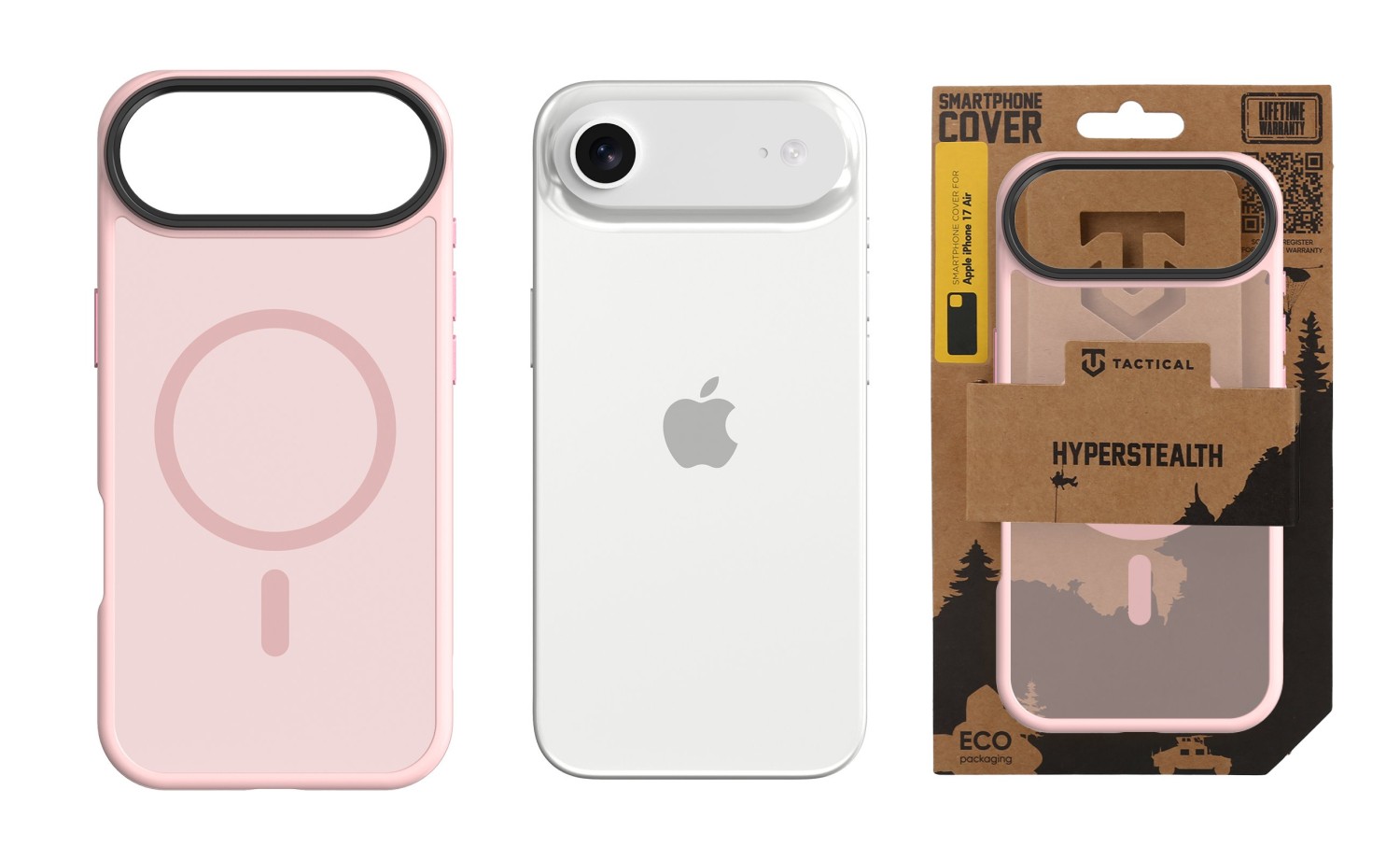 Tactical MagForce Hyperstealth Kryt pro iPhone 17 Air Pink Panther