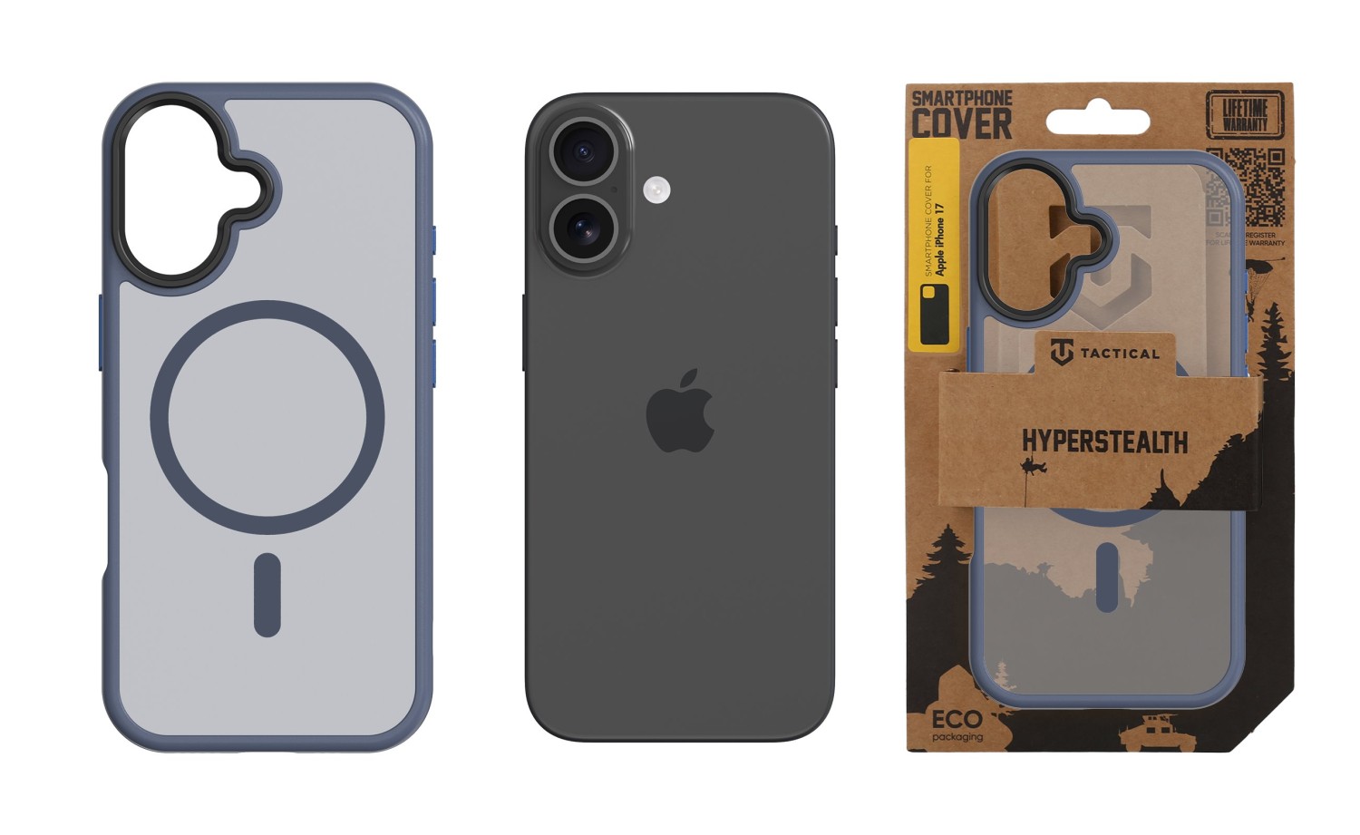 Tactical MagForce Hyperstealth Kryt pro iPhone 17 Deep Blue